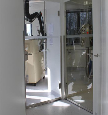 Reinraum in der Pharmaindustrie