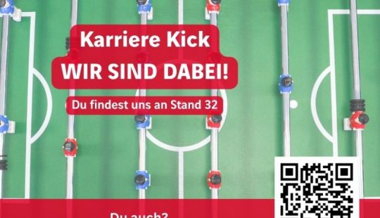 Tischkicker von oben