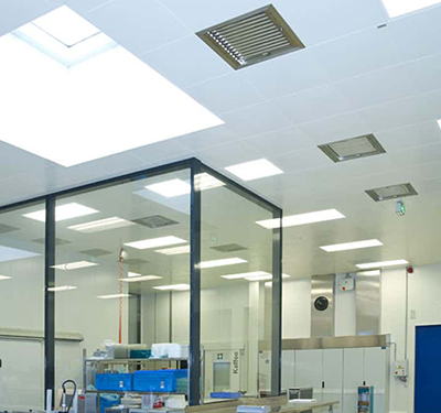 Metallkassetten-Decke mit Licht und Belüftung